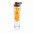 Бутылка для воды Tritan с контейнером для фруктов, 800 мл, оранжевый с логотипом в Нефтекамске заказать по выгодной цене в кибермаркете AvroraStore