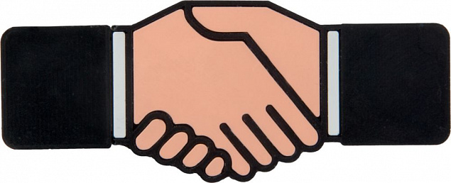 Флешка «Рукопожатие», 8 Гб с логотипом в Нефтекамске заказать по выгодной цене в кибермаркете AvroraStore