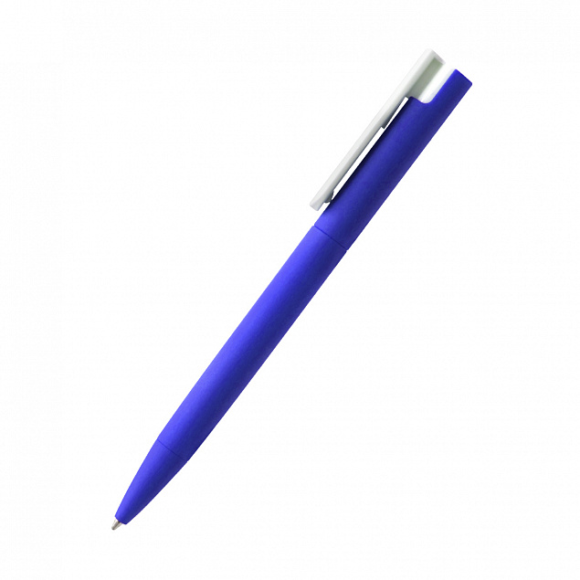 Ручка шариковая Mira Soft - Синий HH с логотипом в Нефтекамске заказать по выгодной цене в кибермаркете AvroraStore