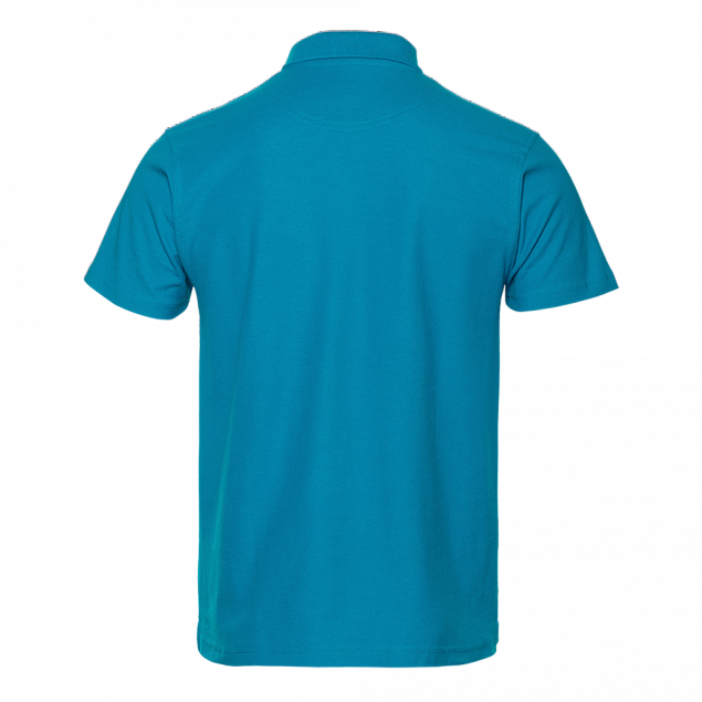 Рубашка поло мужская STAN хлопок/полиэстер 185, 104 Лазурный с логотипом в Нефтекамске заказать по выгодной цене в кибермаркете AvroraStore