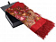 Павловопосадский платок, красный с логотипом в Нефтекамске заказать по выгодной цене в кибермаркете AvroraStore