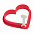 Формочка для приготовления яичницы  "Сердце" с логотипом в Нефтекамске заказать по выгодной цене в кибермаркете AvroraStore