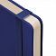 Ежедневник недатированный HAMILTON, A5, темно-синий, кремовый блок с логотипом в Нефтекамске заказать по выгодной цене в кибермаркете AvroraStore