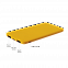 Внешний аккумулятор Bplanner Power 1 ST, софт-тач, 5000 mAh (желтый) с логотипом в Нефтекамске заказать по выгодной цене в кибермаркете AvroraStore