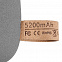 Внешний аккумулятор Pebble 5200 мАч, серый с логотипом в Нефтекамске заказать по выгодной цене в кибермаркете AvroraStore