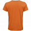 Футболка мужская Crusader Men, оранжевая с логотипом в Нефтекамске заказать по выгодной цене в кибермаркете AvroraStore