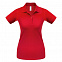 Рубашка поло женская Safran Pure красная с логотипом в Нефтекамске заказать по выгодной цене в кибермаркете AvroraStore