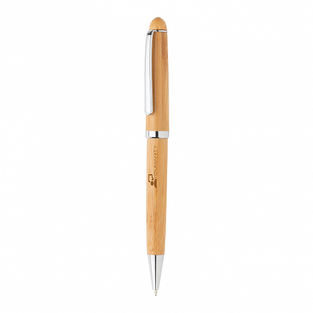 Ручка в пенале Bamboo с логотипом в Нефтекамске заказать по выгодной цене в кибермаркете AvroraStore