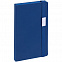 Блокнот Shall Direct, синий с логотипом в Нефтекамске заказать по выгодной цене в кибермаркете AvroraStore