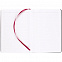 Ежедневник Nebraska Flex, недатированный, бордовый с серебристым с логотипом в Нефтекамске заказать по выгодной цене в кибермаркете AvroraStore