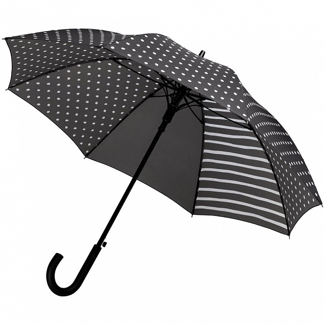Зонт-трость Polka Dot с логотипом в Нефтекамске заказать по выгодной цене в кибермаркете AvroraStore