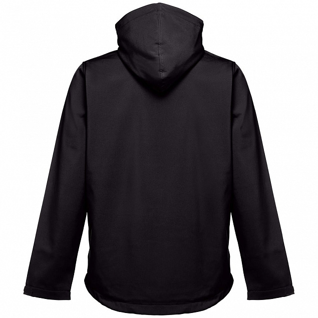 Куртка софтшелл мужская Zagreb, черная с логотипом в Нефтекамске заказать по выгодной цене в кибермаркете AvroraStore