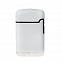 Зажигалка Zenga, турбо, многоразовая, белая с логотипом в Нефтекамске заказать по выгодной цене в кибермаркете AvroraStore
