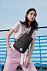 Рюкзак на одно плечо City Sling Bag, черный с логотипом в Нефтекамске заказать по выгодной цене в кибермаркете AvroraStore