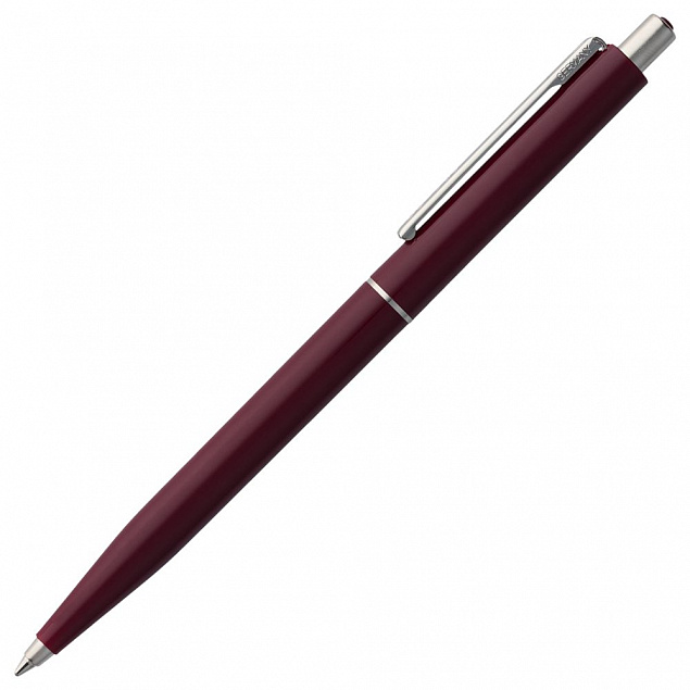 Ручка шариковая Senator Point ver. 2, бордовая с логотипом в Нефтекамске заказать по выгодной цене в кибермаркете AvroraStore