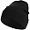Шапка Glenn, черная с логотипом в Нефтекамске заказать по выгодной цене в кибермаркете AvroraStore