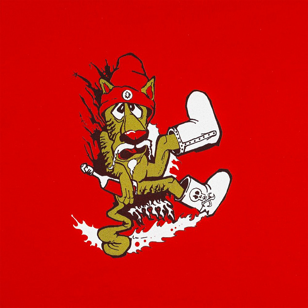 Толстовка «Ну, накати!», красная с логотипом в Нефтекамске заказать по выгодной цене в кибермаркете AvroraStore