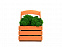 Композиция Корзинка со мхом с логотипом в Нефтекамске заказать по выгодной цене в кибермаркете AvroraStore