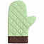 Прихватка-рукавица Keep Palms, зеленая с логотипом в Нефтекамске заказать по выгодной цене в кибермаркете AvroraStore