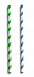 Белая бумажная трубочка , размер 197*6 мм, цветная  (25 шт в бумажной упаковке) с логотипом в Нефтекамске заказать по выгодной цене в кибермаркете AvroraStore