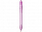 Ручка шариковая Vancouver, пурпурный прозрачный с логотипом в Нефтекамске заказать по выгодной цене в кибермаркете AvroraStore
