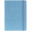 Ежедневник New Factor, недатированный, голубой с логотипом в Нефтекамске заказать по выгодной цене в кибермаркете AvroraStore