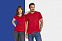 Футболка мужская с V-обр. вырезом VICTORY 150, красная с логотипом в Нефтекамске заказать по выгодной цене в кибермаркете AvroraStore
