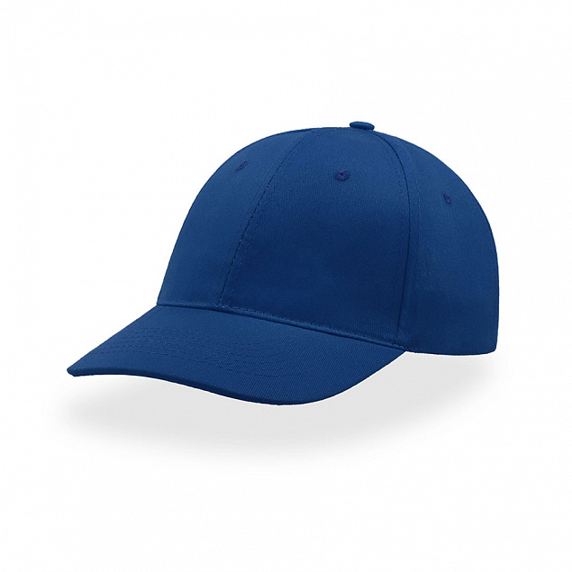 Бейсболка "START SIX", ярко-синий, хлопок 100%, плотность 160 г/м2, застежка на липучке с логотипом в Нефтекамске заказать по выгодной цене в кибермаркете AvroraStore