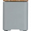 Bluetooth-колонка с зарядным устройством, серая с логотипом в Нефтекамске заказать по выгодной цене в кибермаркете AvroraStore