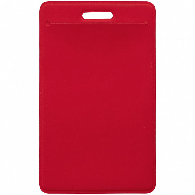 Чехол для пропуска Dorset, красный с логотипом в Нефтекамске заказать по выгодной цене в кибермаркете AvroraStore