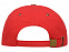Бейсболка New York  5-ти панельная  с металлической застежкой и фурнитурой, красный с логотипом в Нефтекамске заказать по выгодной цене в кибермаркете AvroraStore