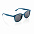Солнцезащитные очки ECO, синий с логотипом в Нефтекамске заказать по выгодной цене в кибермаркете AvroraStore