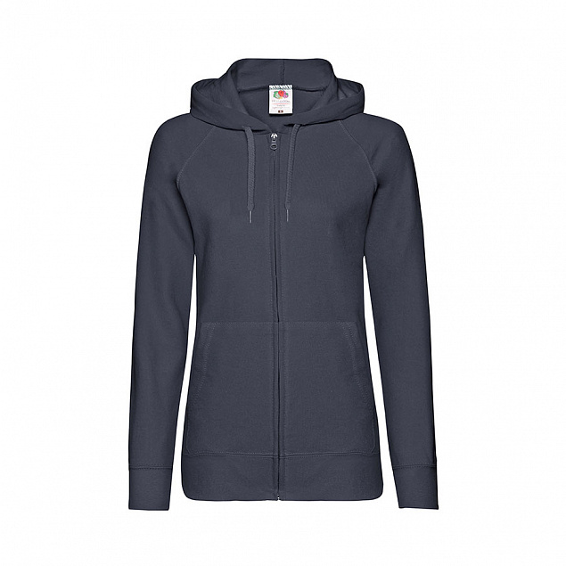 Толстовка женская без начеса LADIES LIGHTWEIGHT HOODED SWEAT 240 с логотипом в Нефтекамске заказать по выгодной цене в кибермаркете AvroraStore