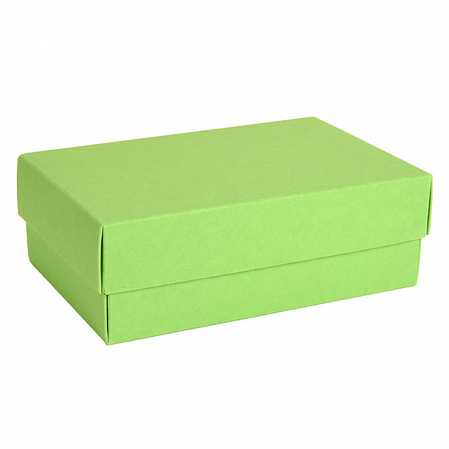 Коробка картонная, "COLOR" 11,5*6*17 см; зеленое яблоко с логотипом в Нефтекамске заказать по выгодной цене в кибермаркете AvroraStore