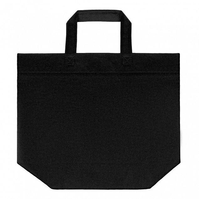 Сумка для покупок Span 3D, черная с логотипом в Нефтекамске заказать по выгодной цене в кибермаркете AvroraStore