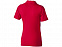 Рубашка поло Markham женская, красный/антрацит с логотипом в Нефтекамске заказать по выгодной цене в кибермаркете AvroraStore