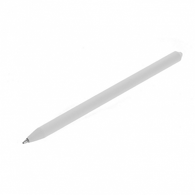 Эко ручка, белая с логотипом в Нефтекамске заказать по выгодной цене в кибермаркете AvroraStore