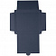 Коробка самосборная Flacky, синяя с логотипом в Нефтекамске заказать по выгодной цене в кибермаркете AvroraStore