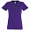 Футболка женская Imperial Women 190, темно-фиолетовая с логотипом в Нефтекамске заказать по выгодной цене в кибермаркете AvroraStore