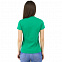 Футболка Star Lady, женская (зеленая, 2XL) с логотипом в Нефтекамске заказать по выгодной цене в кибермаркете AvroraStore