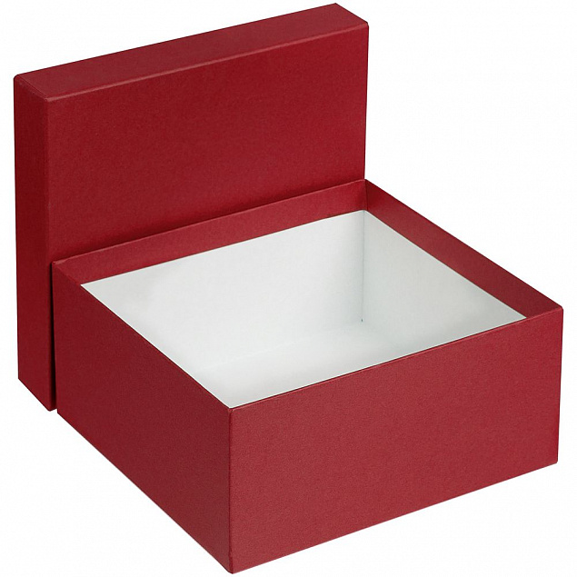 Коробка Satin, большая, красная с логотипом в Нефтекамске заказать по выгодной цене в кибермаркете AvroraStore