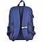 Рюкзак Eclat, т.синий/чёрный, 43 x 31 x 10 см, 100% полиэстер 600D с логотипом в Нефтекамске заказать по выгодной цене в кибермаркете AvroraStore