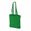 Cумка хозяйственная  Bagsy Super 220 г/м2, зелёная с логотипом в Нефтекамске заказать по выгодной цене в кибермаркете AvroraStore