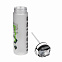 Бутылка для воды Flip, белая INSPIRE с логотипом в Нефтекамске заказать по выгодной цене в кибермаркете AvroraStore