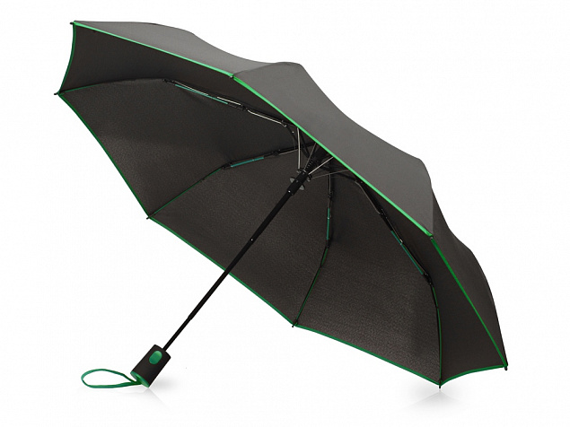 Зонт складной «Motley» с цветными спицами с логотипом в Нефтекамске заказать по выгодной цене в кибермаркете AvroraStore