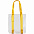 Шоппер Clear Fest, прозрачный серый с желтыми ручками с логотипом в Нефтекамске заказать по выгодной цене в кибермаркете AvroraStore