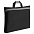 Сумка-папка SIMPLE, черная с логотипом в Нефтекамске заказать по выгодной цене в кибермаркете AvroraStore