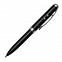 Шариковая ручка с лазерной указкой Supreme, черная с логотипом в Нефтекамске заказать по выгодной цене в кибермаркете AvroraStore