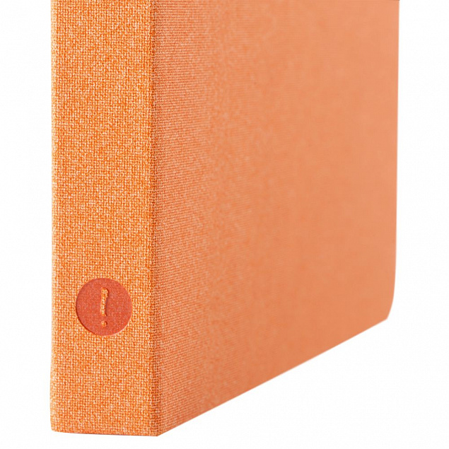 Ежедневник Melange, недатированный, оранжевый с логотипом в Нефтекамске заказать по выгодной цене в кибермаркете AvroraStore