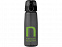 Бутылка спортивная Capri, черный с логотипом в Нефтекамске заказать по выгодной цене в кибермаркете AvroraStore